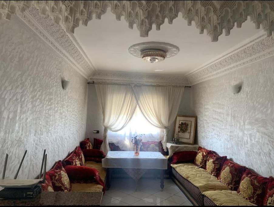 Adorable Apartamento A 8 Min Del Aeropuerto De Casablanca,Wifi Ultra Rapido Y Parking Gratis Derroua Ngoại thất bức ảnh
